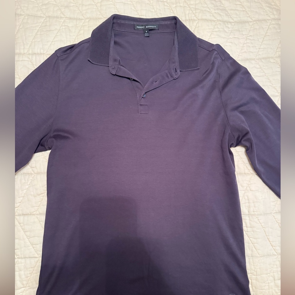 Robert Barakett Deep Purple Polo Shirt